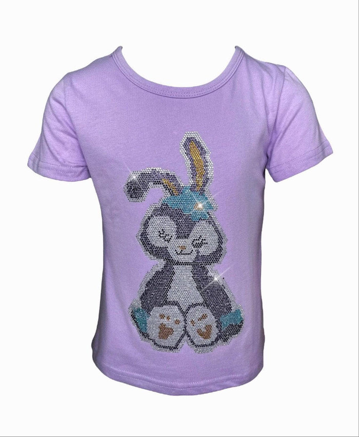 Lola + The Boys 2 / Lavender Crystal Bunny Tshirt