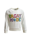 Lola + The Boys Crystal VACAY MODE Sweatshirt