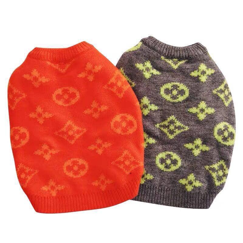 Hot Sale 🔥 Lola + The Boys Chewy Vuitton Puppy Sweater 🥰 One of the  best-selling products in the winter 