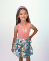 Lola & The Boys Dress Butterfly Paillette Dress