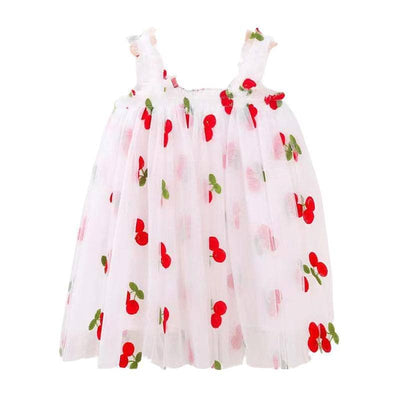 Lola + The Boys Dress Cherry Berry Tulle Dress
