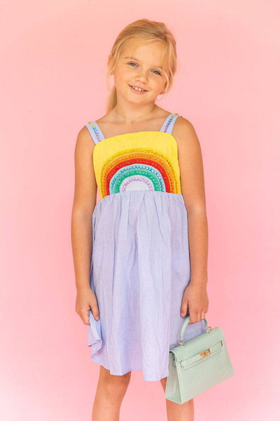 Lola + The Boys DRESS Crystal Rainbow Sun Dress