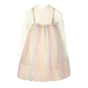 Lola + The Boys Dress 2/3 - Cream Rainbow Shimmer Tulle Dress
