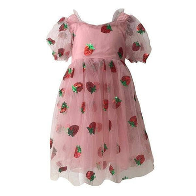Lola + The Boys Dress 2 Strawberry Sequin Dress