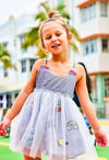 Lola & The Boys Dresses Sweet Candy Lovers Patch Dress