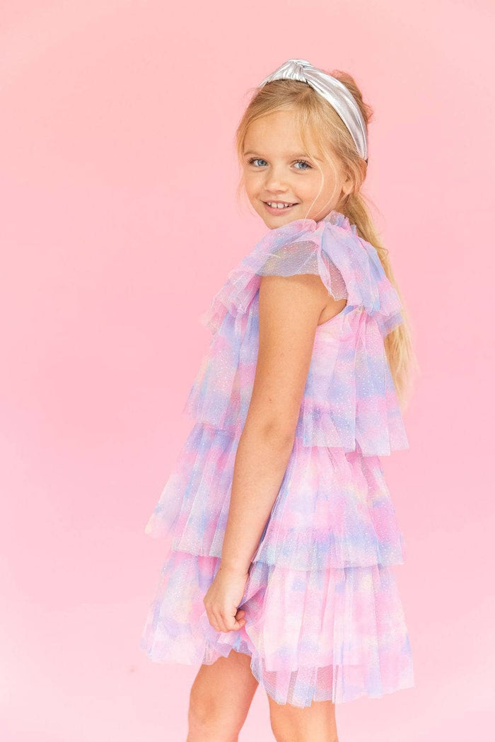 Lola + The Boys DRESSES Water Color Tulle Dress