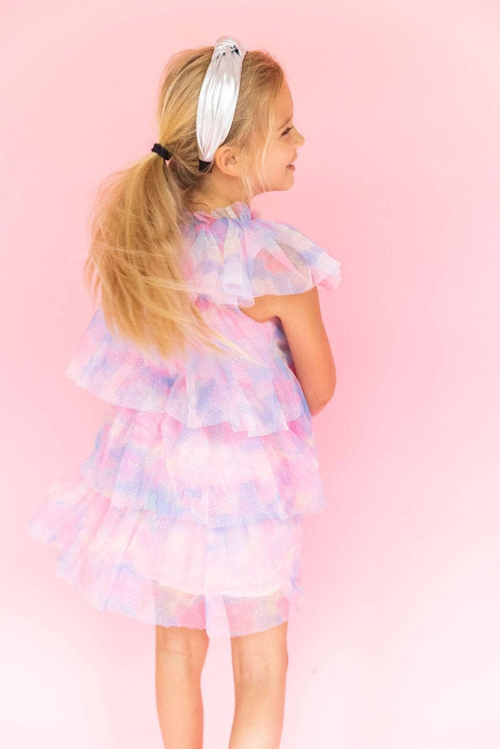 Lola + The Boys DRESSES Water Color Tulle Dress