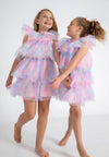Lola + The Boys DRESSES Water Color Tulle Dress