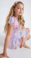 Lola + The Boys DRESSES Water Color Tulle Dress