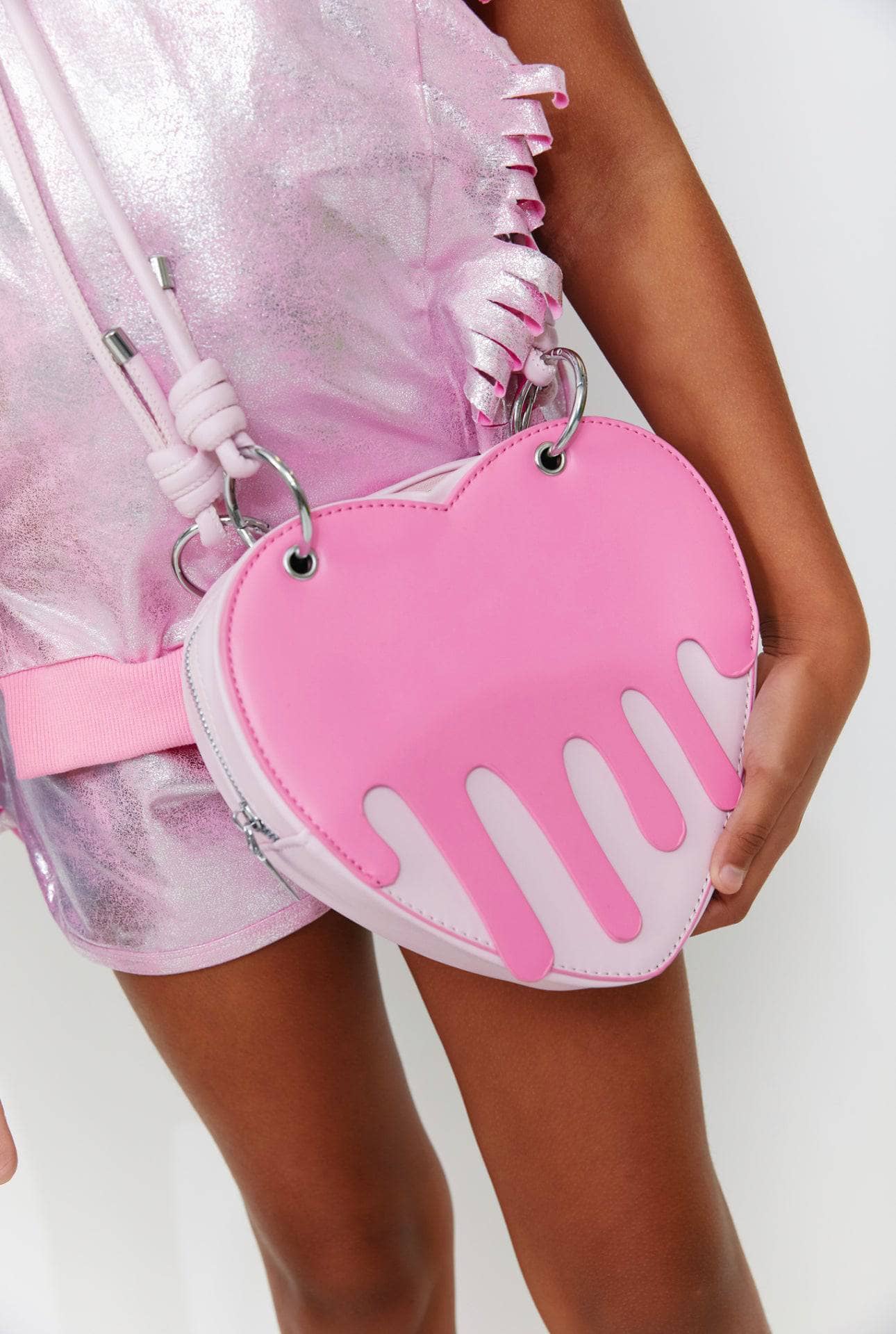 Mini Cute Floral Decor Purse, Trendy Zipper Shoulder Bag, Stylish Heart  Shape Crossbody Bag | SHEIN