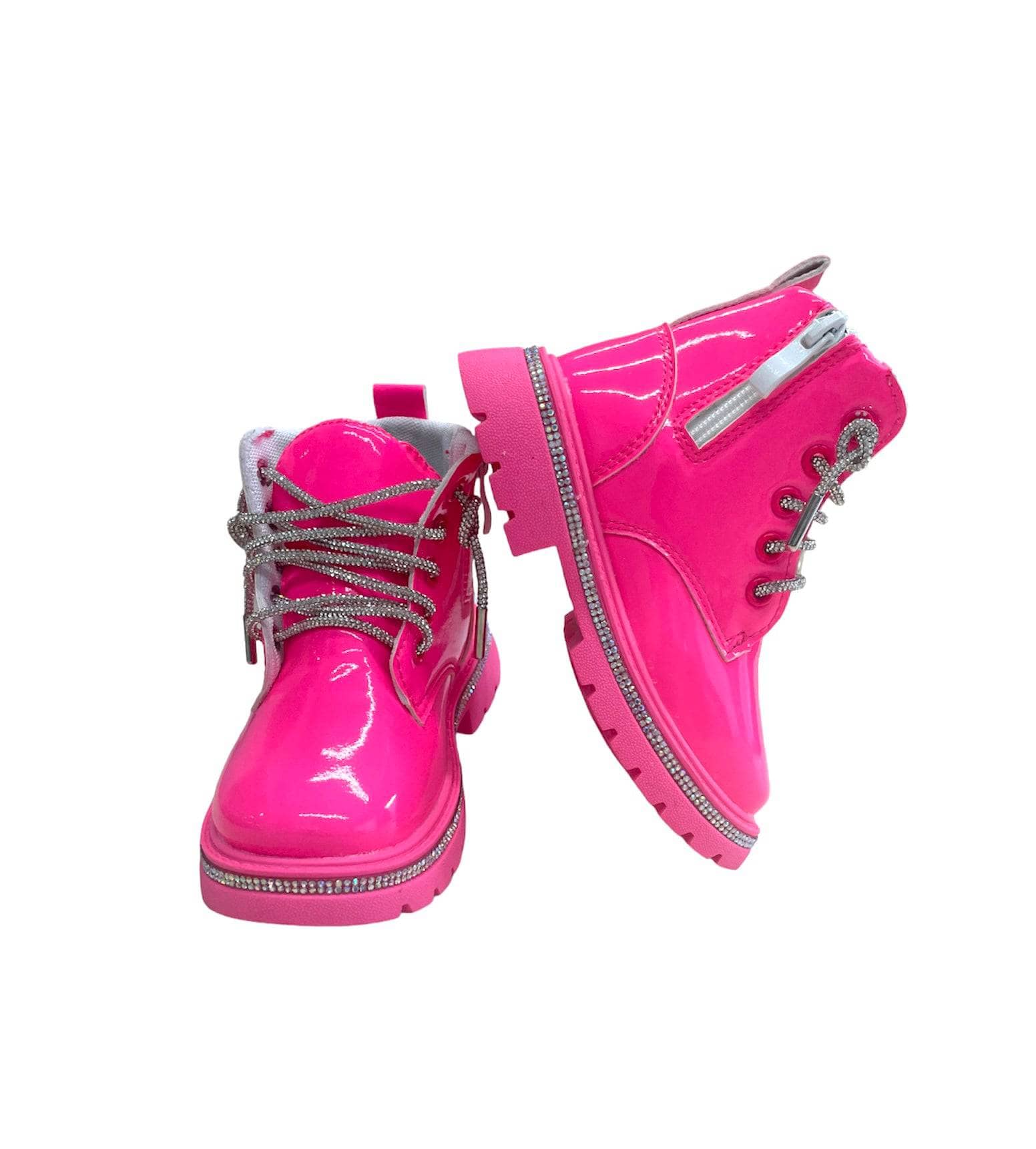 Hot pink hotsell toddler boots