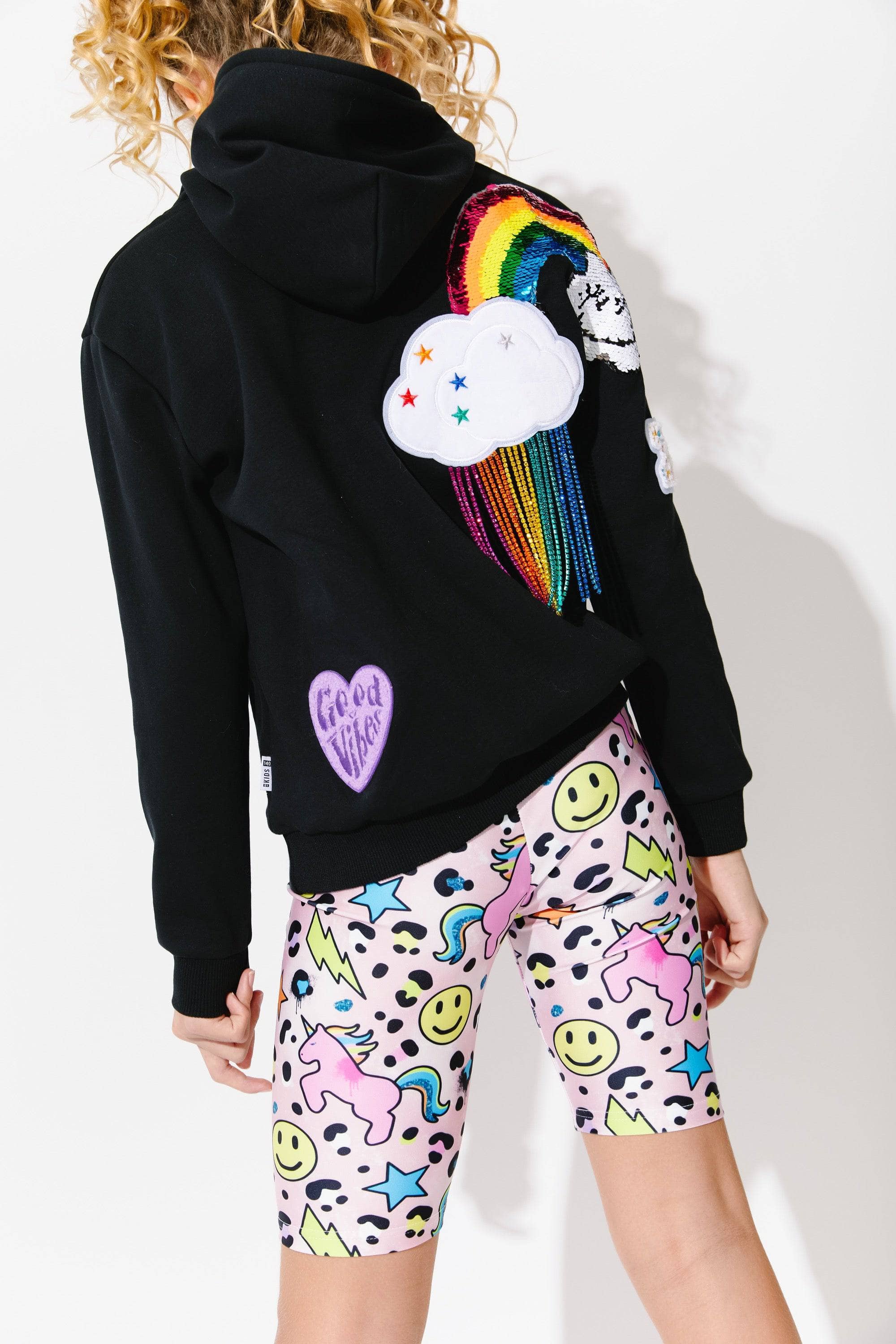 Good Vibes Rainbow Hoodie