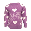Lola + The Boys I Love Teddy Bears Knit Sweater