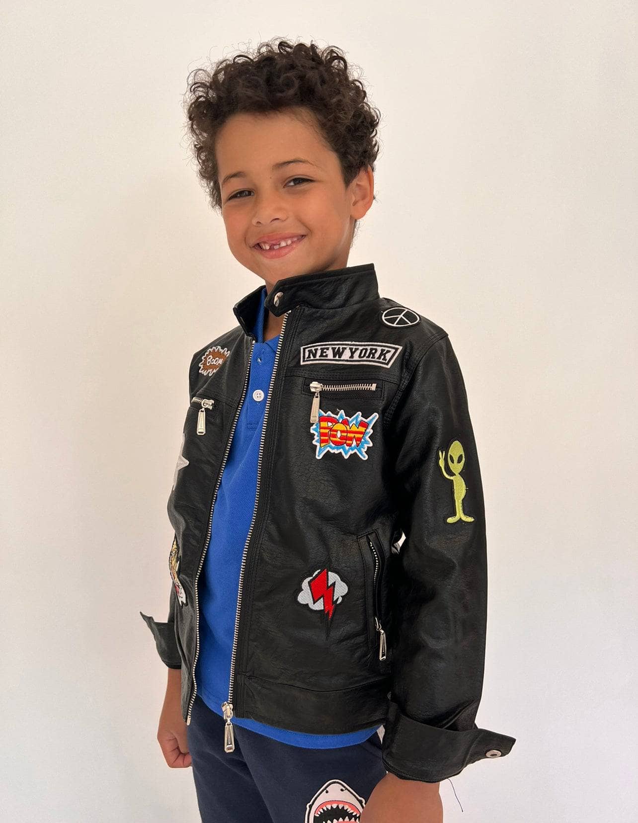 Children Jackets Leather Boy | Leather Jacket Unisex Kids - New Kids Jackets  Pu - Aliexpress
