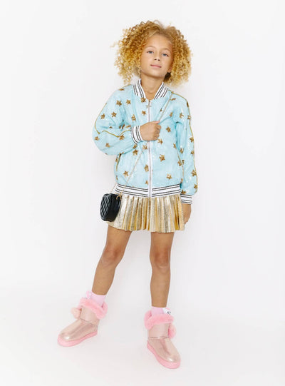 Lola + The Boys Jackets & Bombers Girl's Out Of This World Bomber
