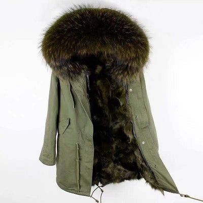 Lola & The Boys Jackets & Bombers Preorder Women’s Fox Fur Parka - customize it