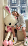 Lola + The Boys Jumbo Bunny Plushie Doll