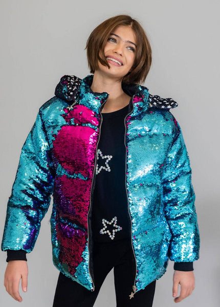 Sequin 2025 puffer jacket