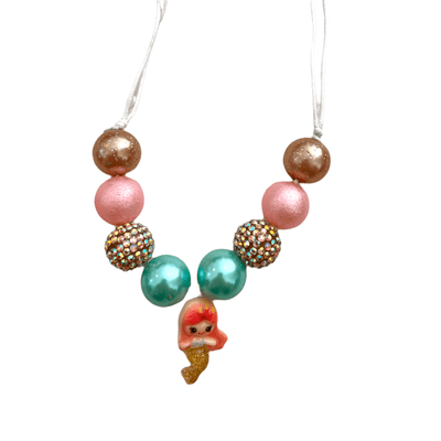 Lola + The Boys Mermaid gumball necklaces