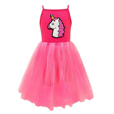 Lola & The Boys Midi crystal unicorn tutu dress