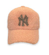 Lola + The Boys New York fuzzy baseball hat