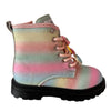 Lola + The Boys Ombre glitter pastel charm boots