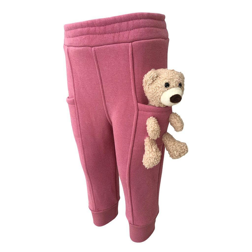 Wholesale Girls Colorful Mom Jean Pants with Teddy Bear 2-6Y Tilly  1009-2217 Girls Pants Tilly