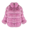 Lola & The Boys Parkas & Furs Custom Women's Collared Fur Jacket - PreOrder