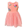 Lola + The Boys Patched Pink Tutu Dress