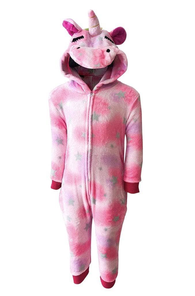 Lola + The Boys Pink Magic Unicorn Onesie