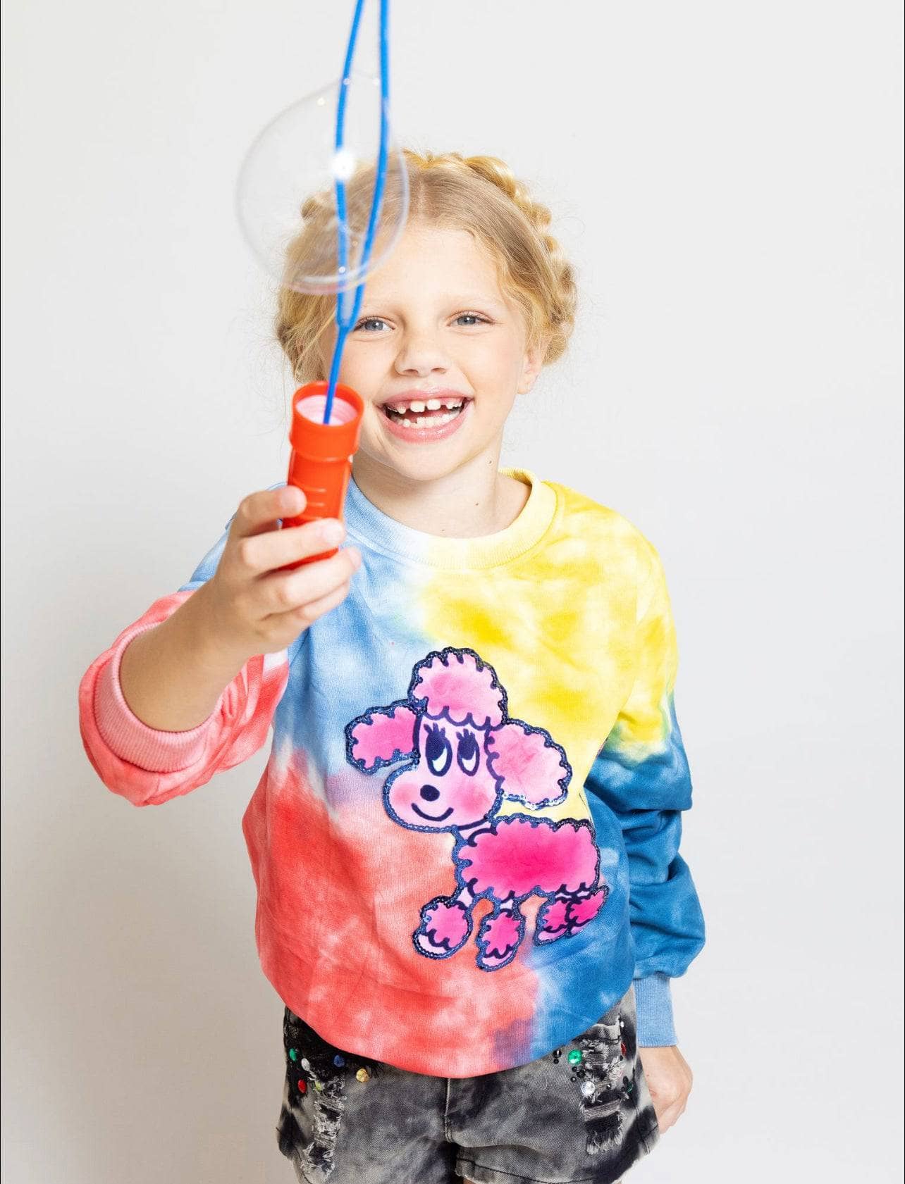 Tie dye best sale sweatshirt for kids