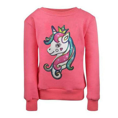 Lola + The Boys Princess Unicorn sweatshirt