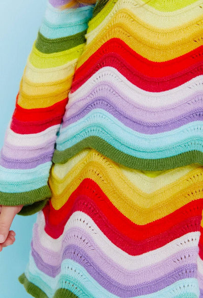 Lola + The Boys Rainbow Bright Knit Set (Pre Order Ships 11/10)