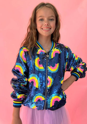 Buy LOL Surprise Kids Rainbow Sequin Jacket - Multi - MyDeal