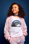 Lola + The Boys Rainbow Love T shirt