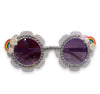 Lola + The Boys Rainbow star crystal sunglasses