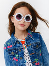 Lola + The Boys Rainbow Star Crystal Sunglasses