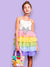 Sequin Bow Rainbow Tutu Dress