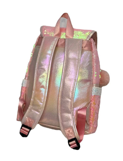 Lola + The Boys SEQUIN STAR HEART BACKPACK