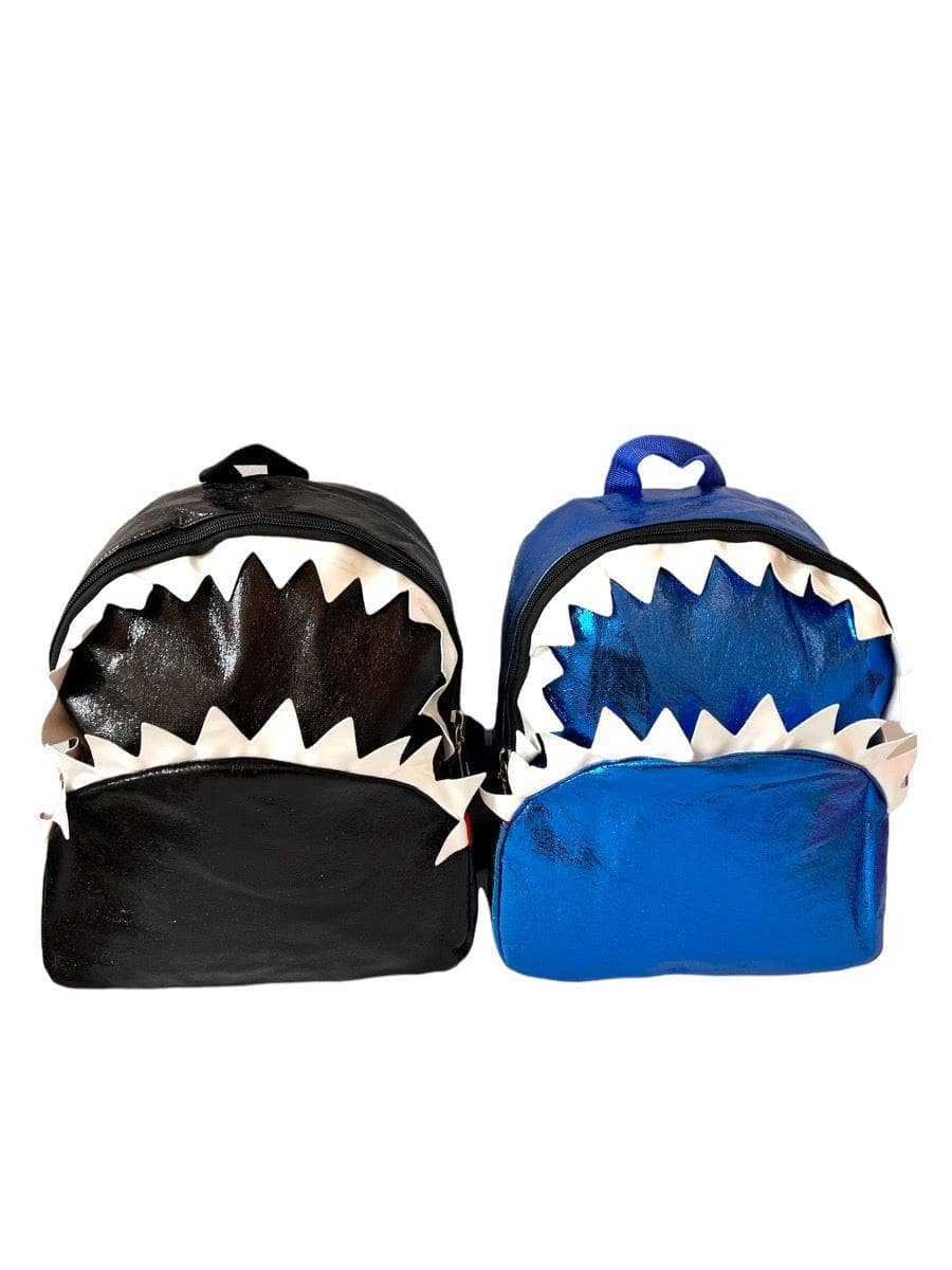 Kids Shark Mini Backpack - Blue