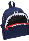 Lola + The Boys Navy Shark Bite Mini Backpack