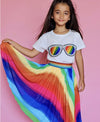 Lola + The Boys Shirt Rainbow Sunnies Tee
