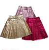 Lola + The Boys Skirts Foil Pleated Skirt