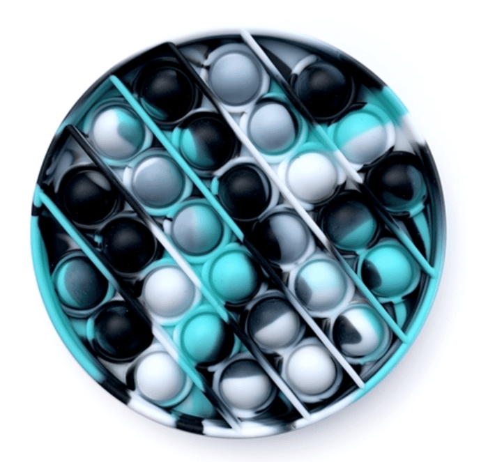 Lola + The Boys Black/Green/White Circle Small Fidget Toys