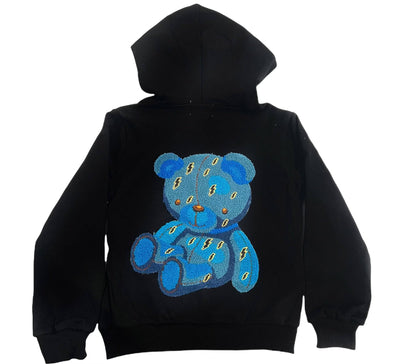 Lola + The Boys Stitch a bear hoodie