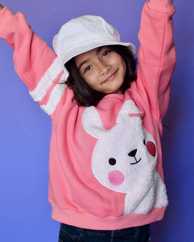 Lola & The Boys Sweaters & Sweatshirts Blushing Bunny Sweatshirt
