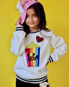 Lola + The Boys Sweaters & Sweatshirts Girls  I Love Popcorn Sweatshirt