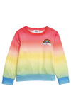 Lola + The Boys Sweaters & Sweatshirts 2 Rainbow Ombre Sweatshirt