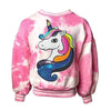 Lola + The Boys Sweaters & Sweatshirts Rainbow Unicorn Strawberry Swirl Sweatshirt