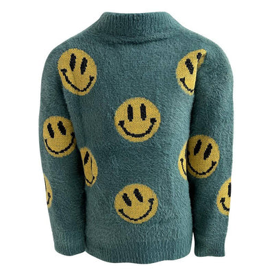 Lola + The Boys Sweaters & Sweatshirts Unlimited Yellow Smiles Sweater